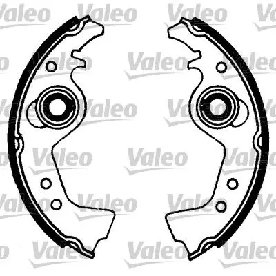 Handler.Part Brake shoe set Valeo 553829 1