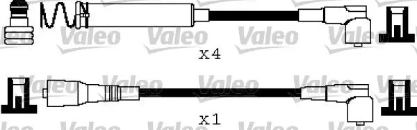 Handler.Part Ignition cable kit Valeo 346665 1