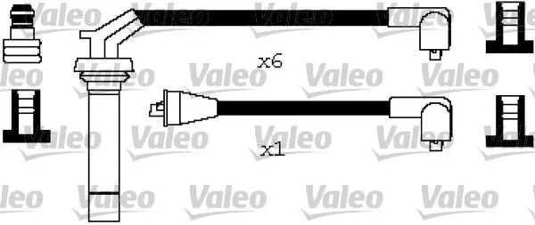 Handler.Part Ignition cable kit Valeo 346652 1