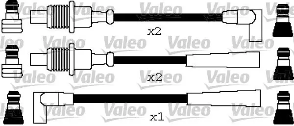 Handler.Part Ignition cable kit Valeo 346649 1