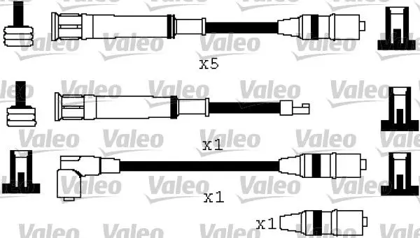 Handler.Part Ignition cable kit Valeo 346574 1