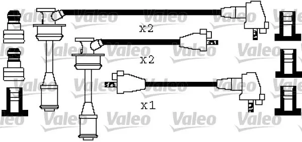 Handler.Part Ignition cable kit Valeo 346447 1