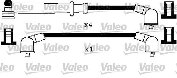 Handler.Part Ignition cable kit Valeo 346436 1