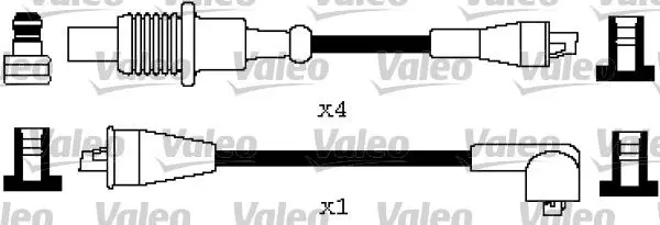 Handler.Part Ignition cable kit Valeo 346396 1