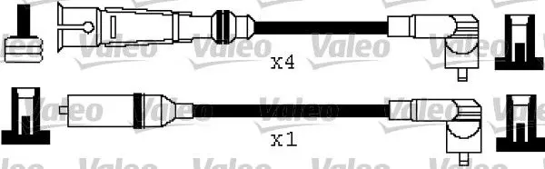 Handler.Part Ignition cable kit Valeo 346382 1