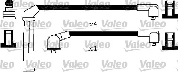 Handler.Part Ignition cable kit Valeo 346308 1