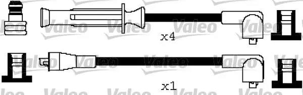 Handler.Part Ignition cable kit Valeo 346297 1