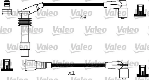 Handler.Part Ignition cable kit Valeo 346290 1