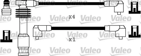 Handler.Part Ignition cable kit Valeo 346281 1