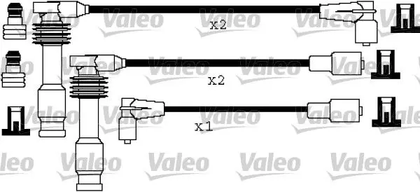 Handler.Part Ignition cable kit Valeo 346194 1