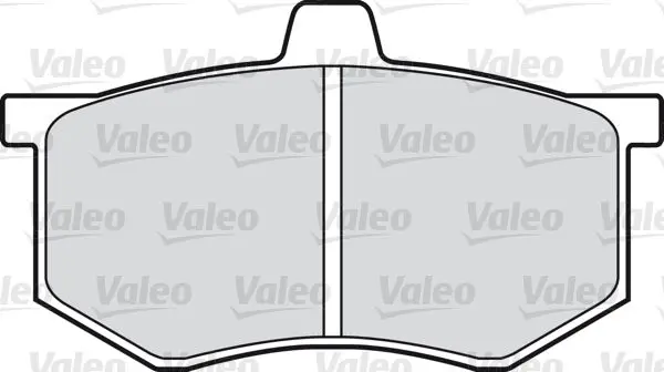 Handler.Part Brake pad set, disc brake Valeo 598089 1