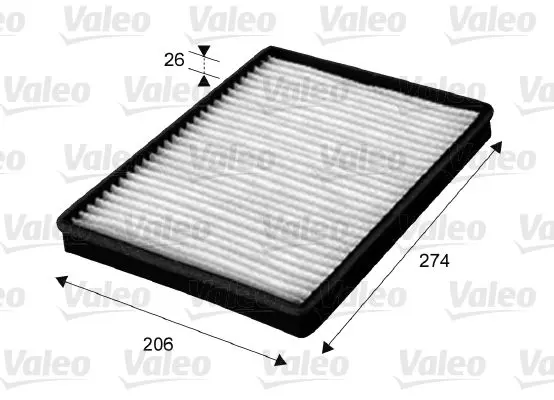 Handler.Part Filter, interior air Valeo 715654 1