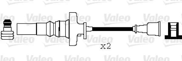 Handler.Part Ignition cable kit Valeo 346080 1