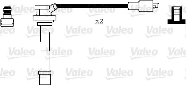 Handler.Part Ignition cable kit Valeo 346079 1