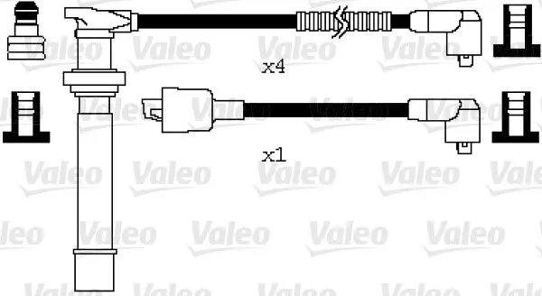 Handler.Part Ignition cable kit Valeo 346075 1