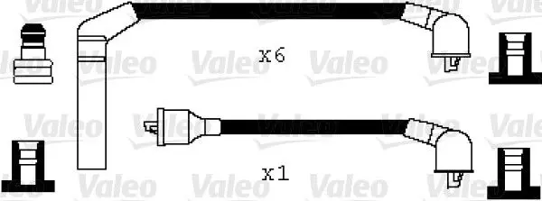 Handler.Part Ignition cable kit Valeo 346018 1