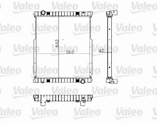 Handler.Part Radiator, engine cooling Valeo 733481 1