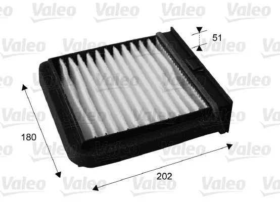 Handler.Part Filter, interior air Valeo 715688 1