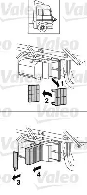 Handler.Part Filter, interior air Valeo 716039 1