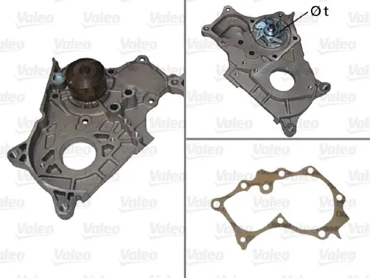 Handler.Part Water pump Valeo 506851 1