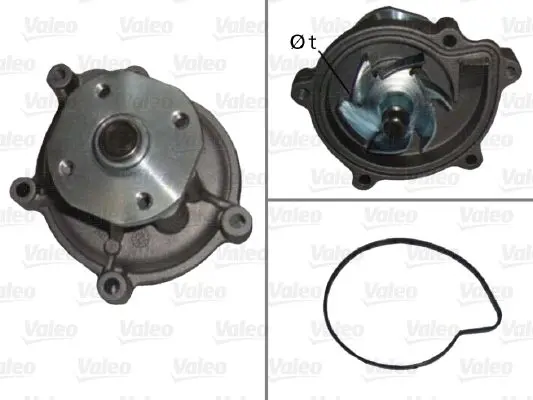 Handler.Part Water pump Valeo 506899 1