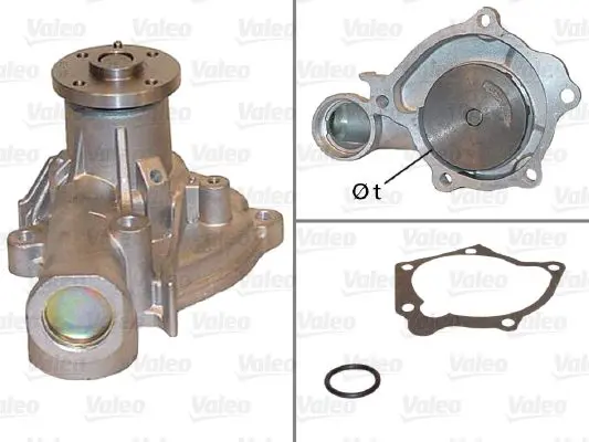 Handler.Part Water pump Valeo 506936 1