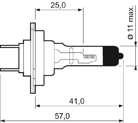 Handler.Part Bulb, daytime running light Valeo 032519 2