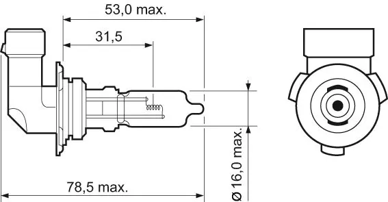 Handler.Part Bulb, fog light Valeo 032527 2