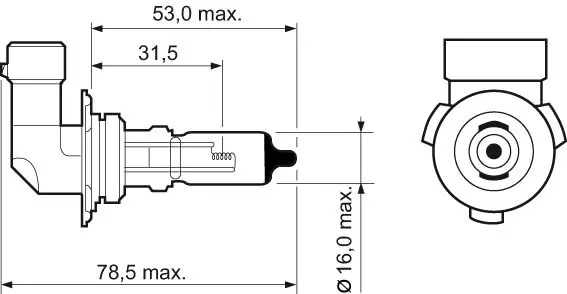 Handler.Part Bulb, fog light Valeo 032015 2