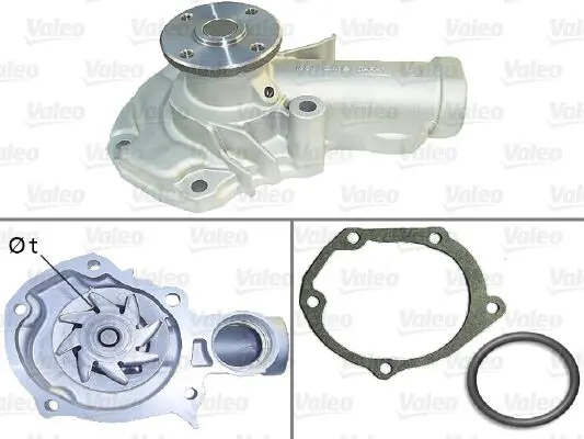 Handler.Part Water pump Valeo 506956 1