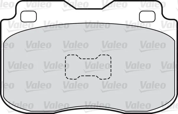 Handler.Part Brake pad set, disc brake Valeo 598371 1