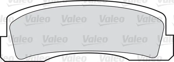 Handler.Part Brake pad set, disc brake Valeo 598389 1