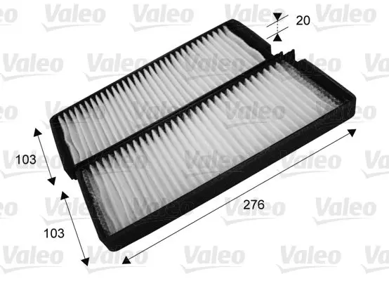 Handler.Part Filter, interior air Valeo 715699 1