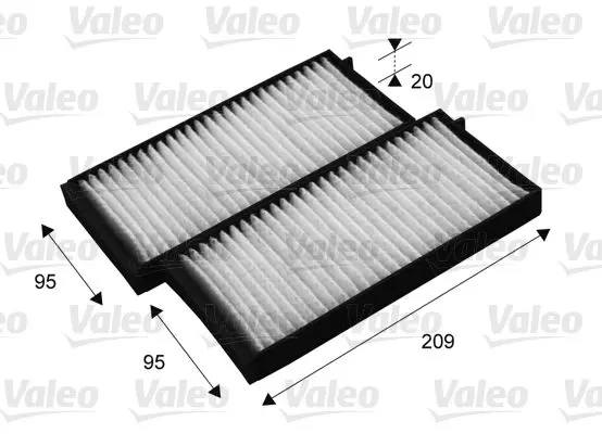 Handler.Part Filter, interior air Valeo 715700 1