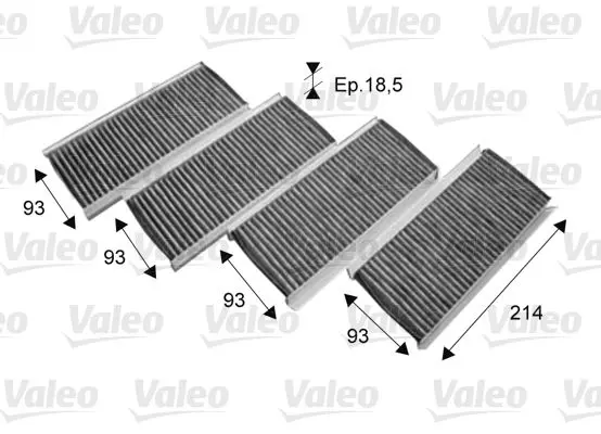 Handler.Part Filter, interior air Valeo 715712 1