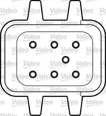 Handler.Part Window regulator Valeo 850293 2