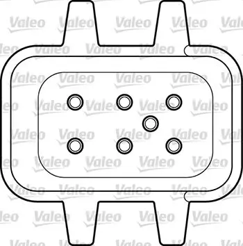 Handler.Part Window regulator Valeo 850291 2