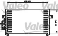 Handler.Part Condenser, air conditioning Valeo 814334 1