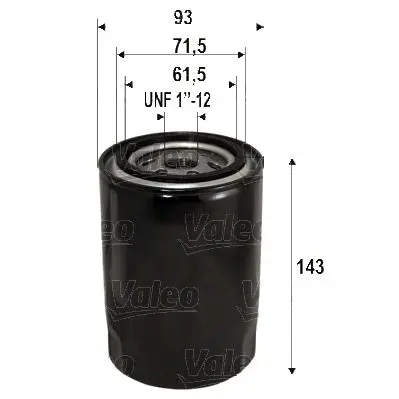 Handler.Part Oil filter Valeo 586105 1