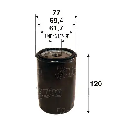 Handler.Part Oil filter Valeo 586099 1