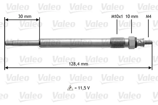 Handler.Part Glow plug Valeo 345179 1