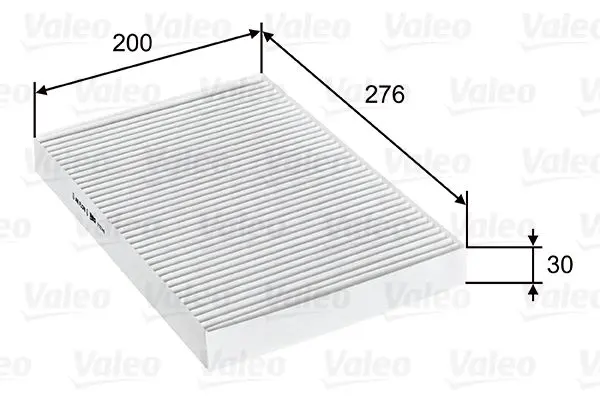 Handler.Part Filter, interior air Valeo 715749 1