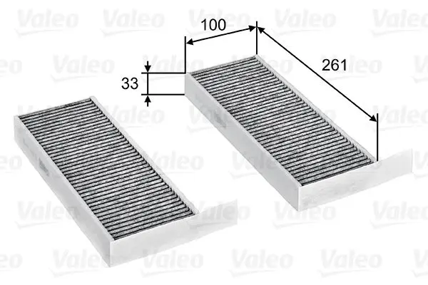 Handler.Part Filter, interior air Valeo 715805 1