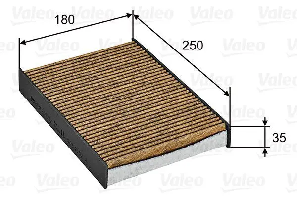 Handler.Part Filter, interior air Valeo 701032 1