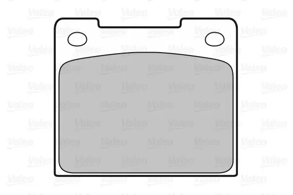 Handler.Part Brake pad set, disc brake Valeo 598338 2