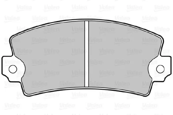 Handler.Part Brake pad set, disc brake Valeo 598094 2