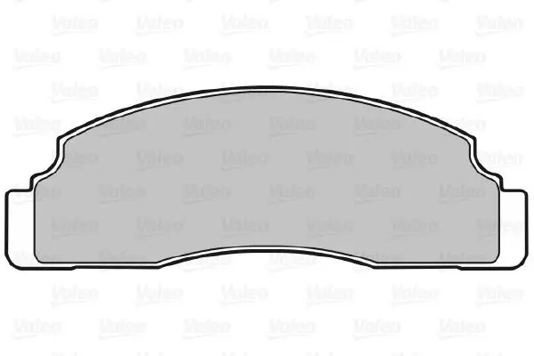 Handler.Part Brake pad set, disc brake Valeo 598165 2