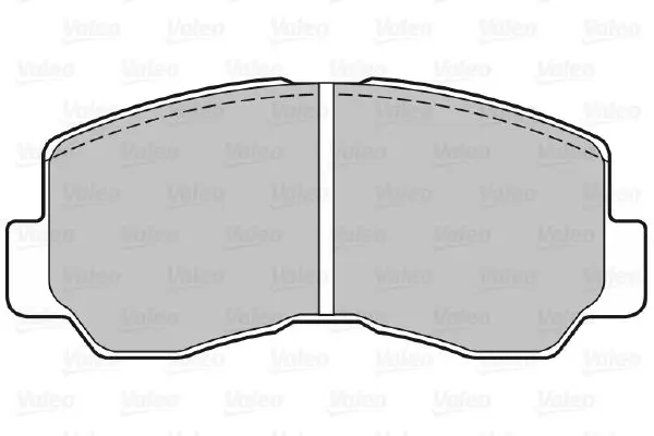 Handler.Part Brake pad set, disc brake Valeo 598620 2