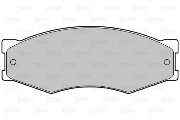 Handler.Part Brake pad set, disc brake Valeo 598123 2