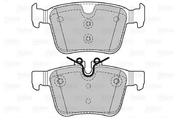 Handler.Part Brake pad set, disc brake Valeo 601473 2